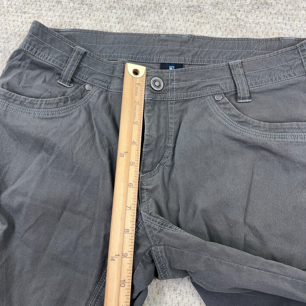 Kuhl Shorts Women Size 8 Gray Cargo Renegade Hiking Camping Outdoor Ladies‎ - Picture 8 of 16
